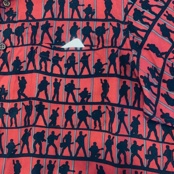 Reyn Spooner Elvis Presley Collection Men's Hawaiian Button-Down Shirt in XL - Picture 3 of 9